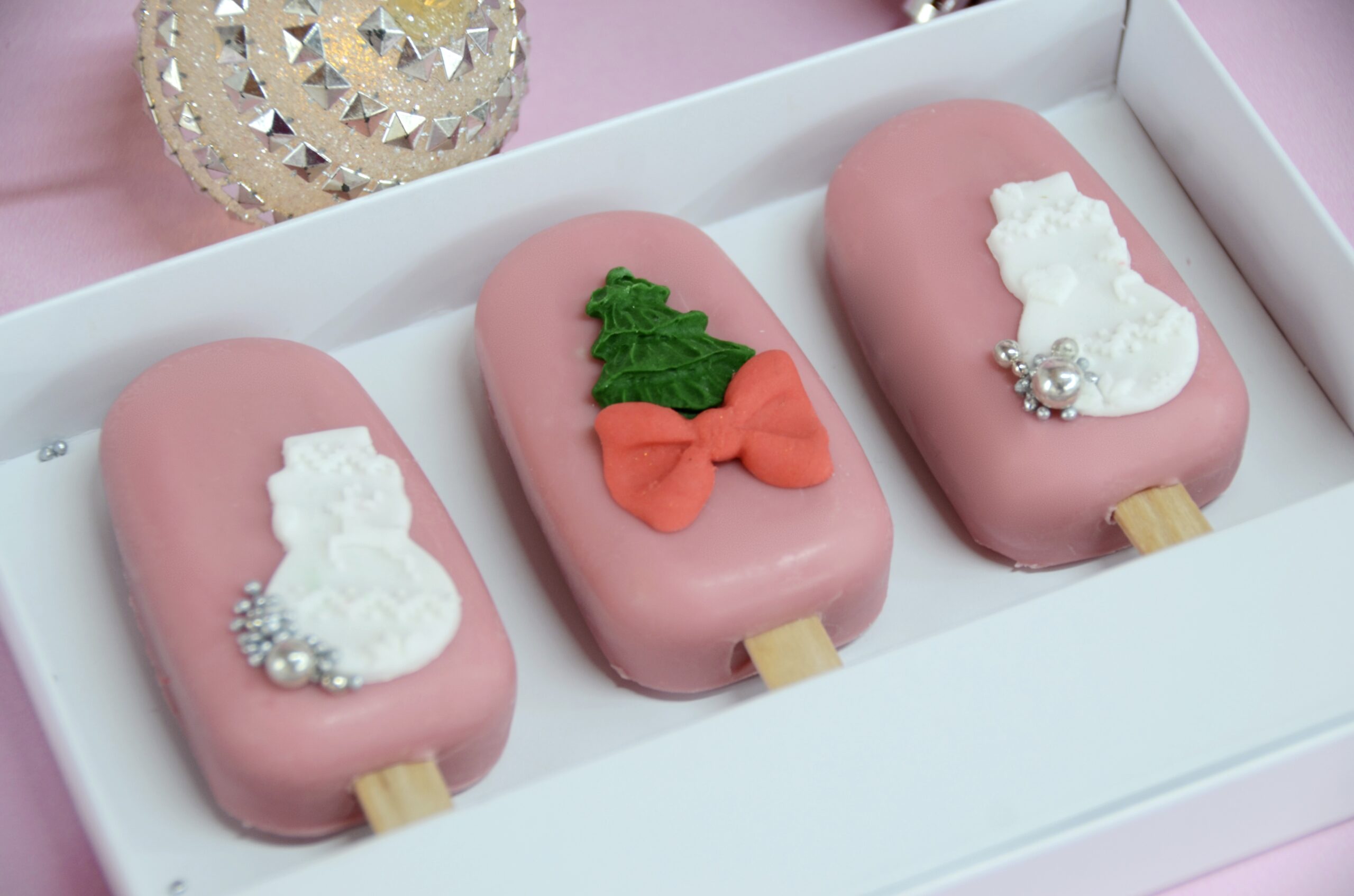 kerst cakesicles